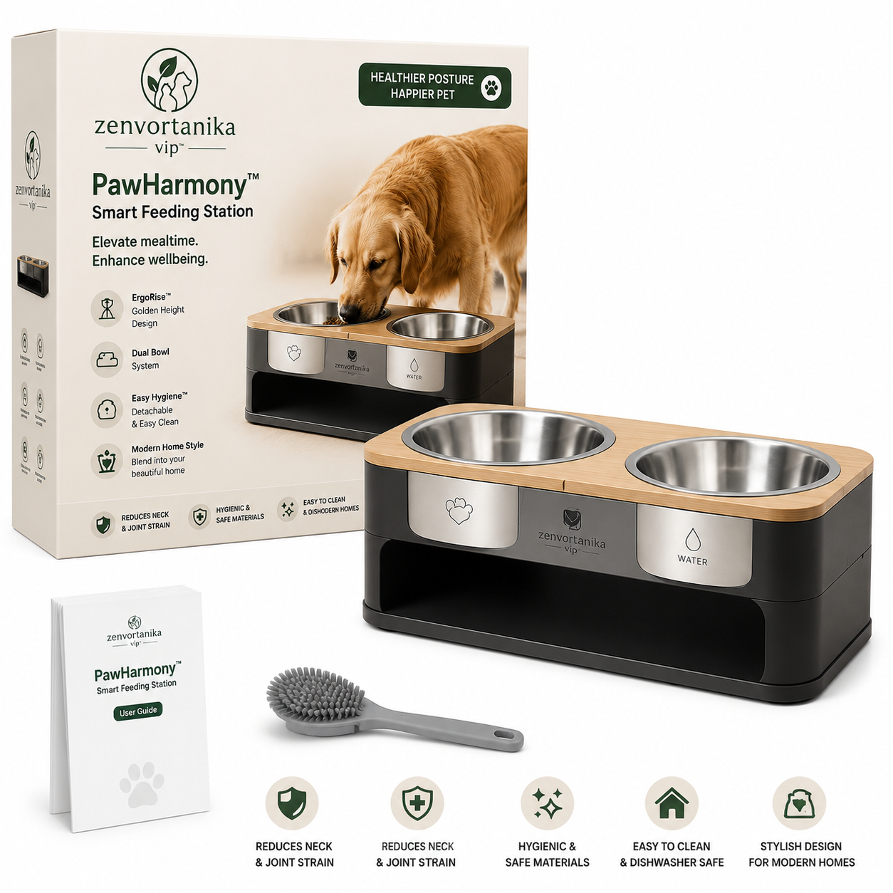 Zenvortanika™ PawHarmony™ Smart Feeding Station