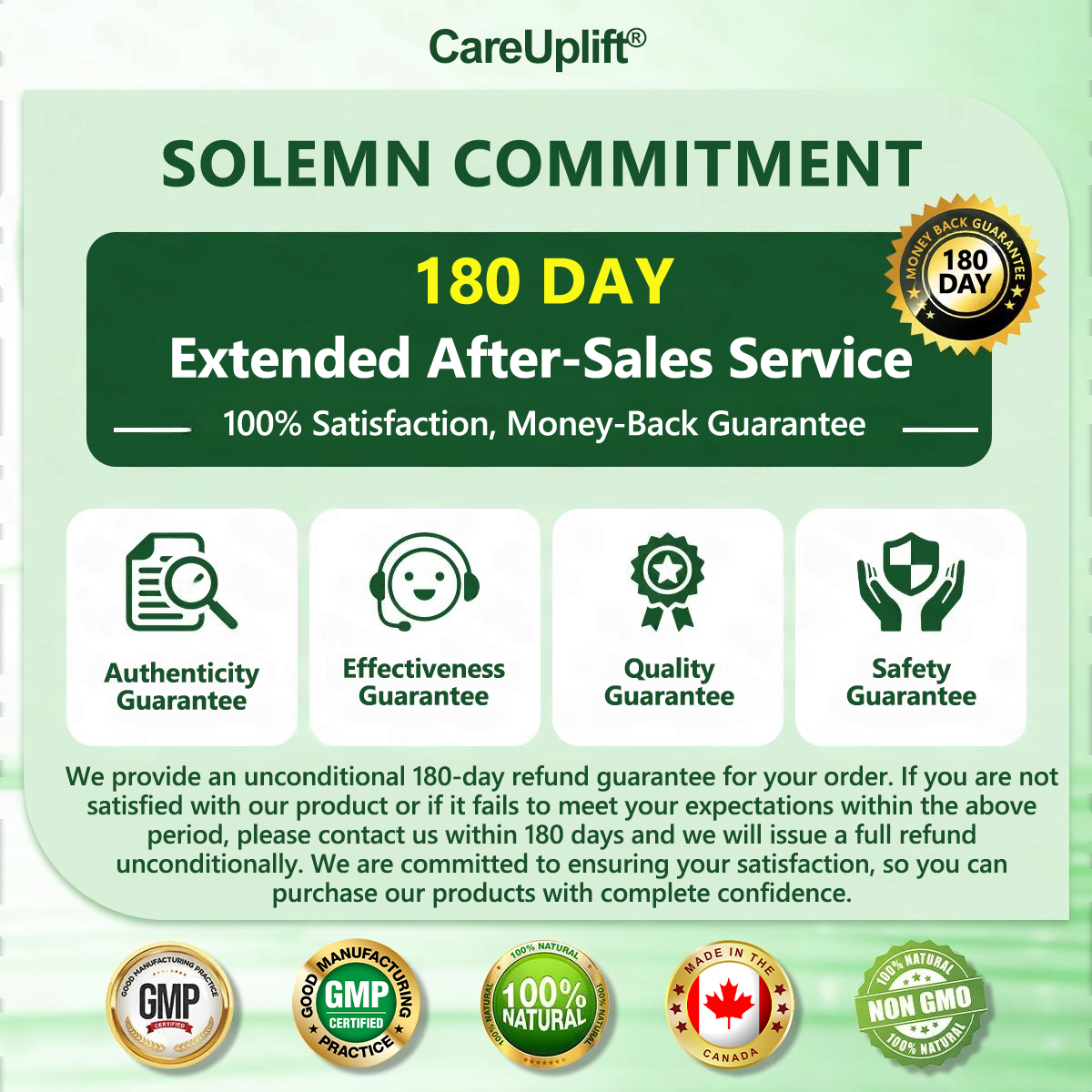 🍀 Congratulations! You have unlocked an exclusive CareUplift® offer! 🎁 As a thank you for your order, we're offering an additional 30% off today! Click below to grab this special offer, offer expires! ✨