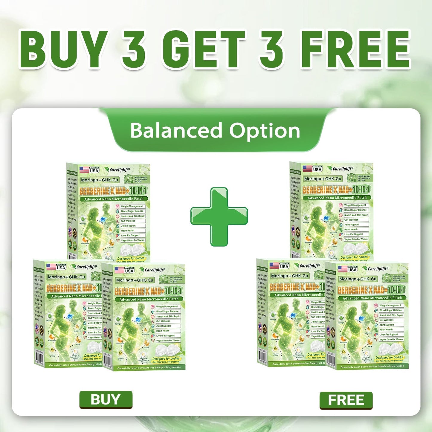 🍀 Congratulations! You have unlocked an exclusive CareUplift® offer! 🎁 As a thank you for your order, we're offering an additional 30% off today! Click below to grab this special offer, offer expires! ✨
