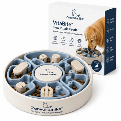 Zenvortanika™ VitaBite™ Slow Puzzle Feeder