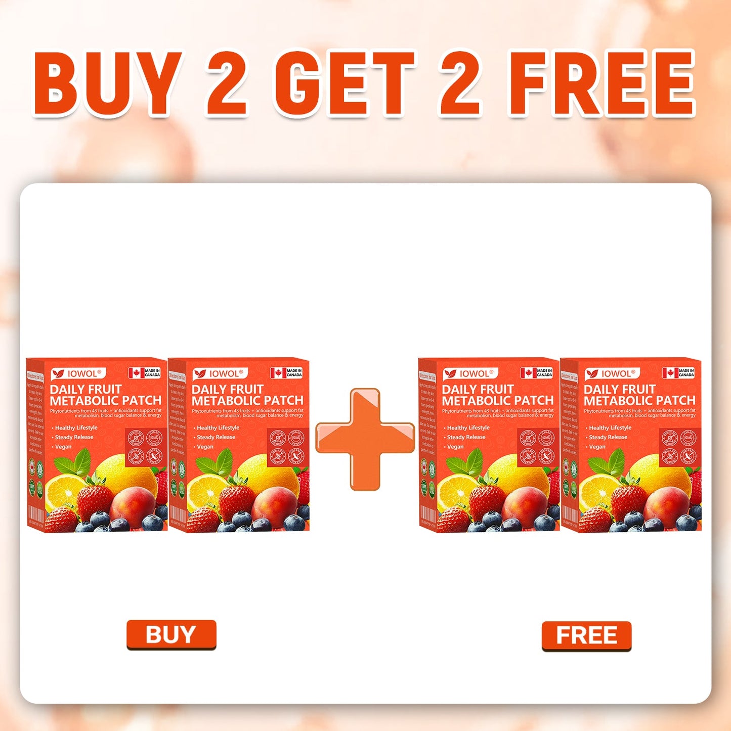 🍎𝐎𝐟𝐟𝐢𝐜𝐢𝐚𝐥 𝐒𝐭𝐨𝐫𝐞 | 𝐈𝐎𝐖𝐎𝐋® 𝐃𝐚𝐢𝐥𝐲 𝐅𝐫𝐮𝐢𝐭 𝐌𝐞𝐭𝐚𝐛𝐨𝐥𝐢𝐜 𝐏𝐚𝐭𝐜𝐡 𝐮𝐬𝐞𝐬 𝐨𝐫𝐠𝐚𝐧𝐢𝐜 𝐟𝐫𝐮𝐢𝐭 𝐞𝐱𝐭𝐫𝐚𝐜𝐭𝐬 𝐚𝐧𝐝 𝐩𝐡𝐲𝐭𝐨𝐧𝐮𝐭𝐫𝐢𝐞𝐧𝐭𝐬 𝐟𝐫𝐨𝐦 𝟒𝟑 𝐟𝐫𝐮𝐢𝐭𝐬 𝐭𝐨 𝐬𝐮𝐩𝐩𝐨𝐫𝐭 𝐟𝐚𝐭 𝐦𝐞𝐭𝐚𝐛𝐨𝐥𝐢𝐬𝐦, 𝐛𝐚𝐥𝐚𝐧𝐜𝐞 𝐛𝐥𝐨𝐨𝐝 𝐬𝐮𝐠𝐚𝐫, 𝐚𝐧𝐝 𝐛𝐨𝐨𝐬𝐭 𝐞𝐧𝐞𝐫𝐠𝐲 𝐟𝐨𝐫 𝐚𝐥𝐥-𝐝𝐚𝐲 𝐰𝐞𝐥𝐥𝐧𝐞𝐬𝐬.